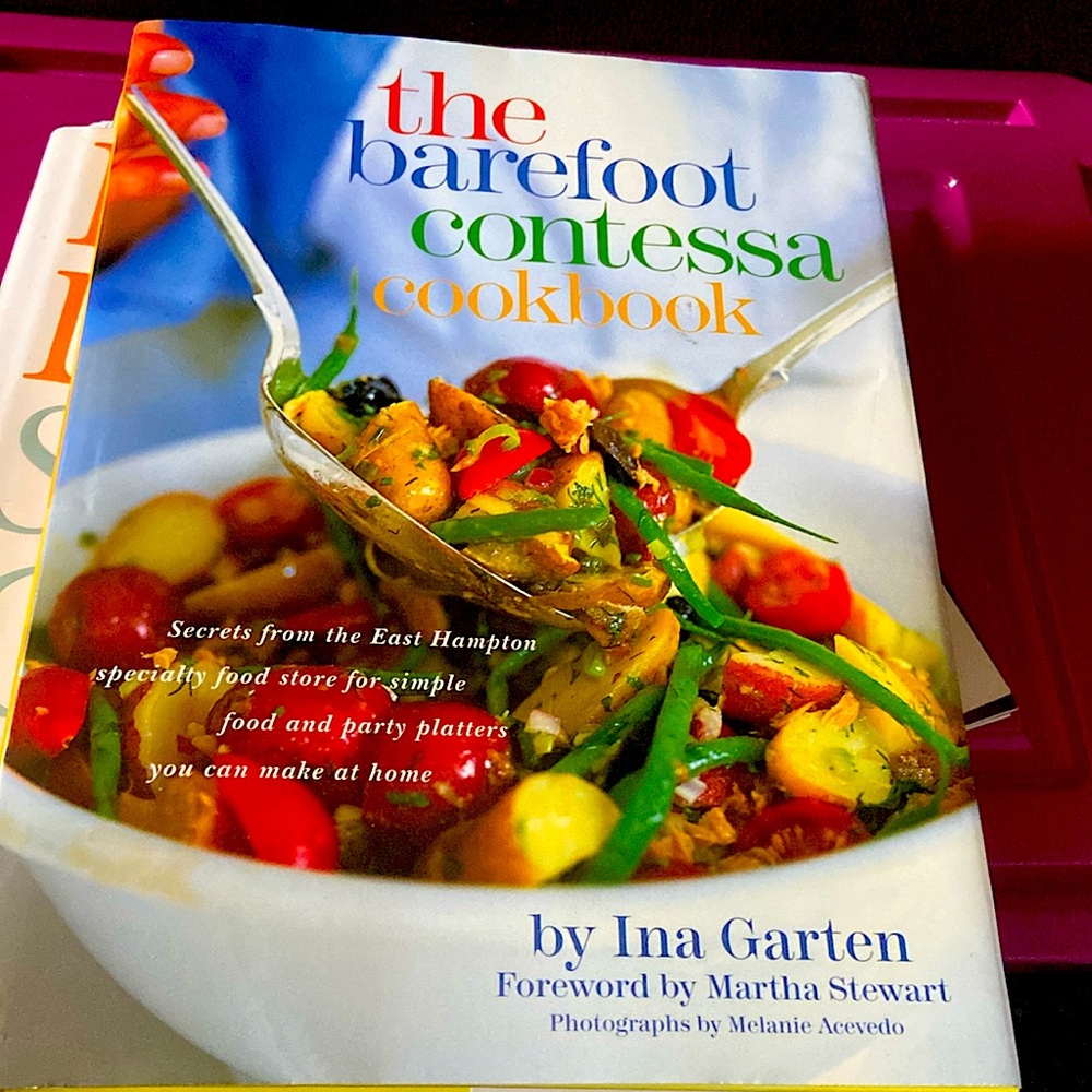 Hardback Cookbook from Ina Garten …The Barefoot Contessa.